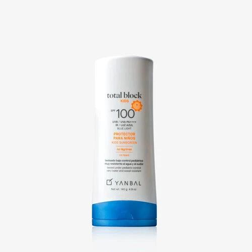 Total Block Protector Solar Kids SPF 100 Protección especial para la piel de los niños 140.00 g
