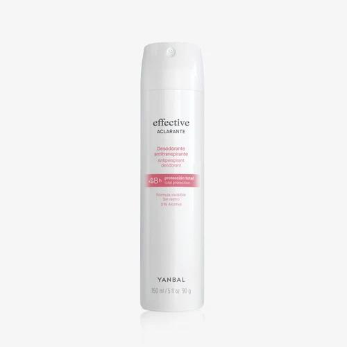 DESODORANTE ANTITRANSPIRANTE EN AEROSOL EFFECTIVE ACLARANTE