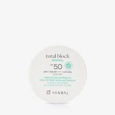 Total Block Protector Solar Compacto Mineral SPF 50 La protección solar más dócil para tu rostro mini 1
