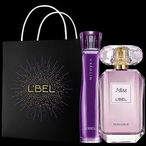 Miss L’BEL Elegance 50 ml + Mithyka 50 ml + LB BOLSA